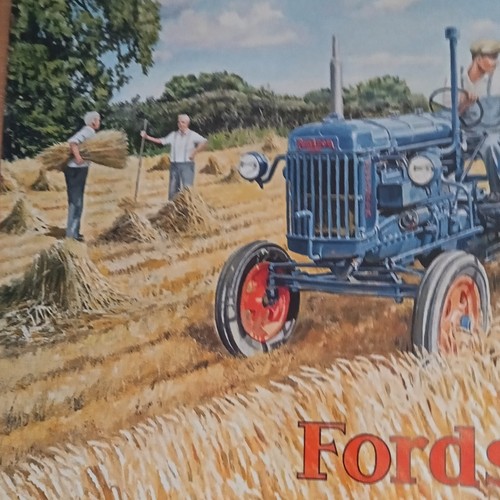 Fordson major plaque acier - fordson,