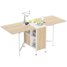 HOMCOM Table de cuisine table