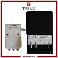 Préamplificateur et Alimentation LTE Triax TLC 7235 2 Entrées UHF Gain 35 dB