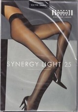 Collant WOLFORD SYNERGY LIGHT 25 deniers Mocca. Taille XS. Support tights.