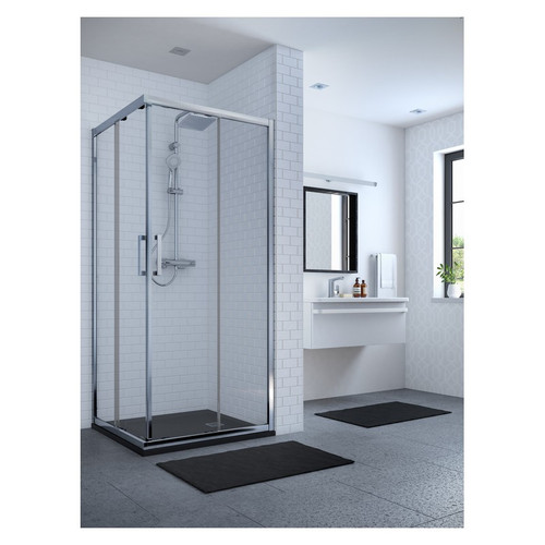 Cabine douche angle 90x90 - cabine,