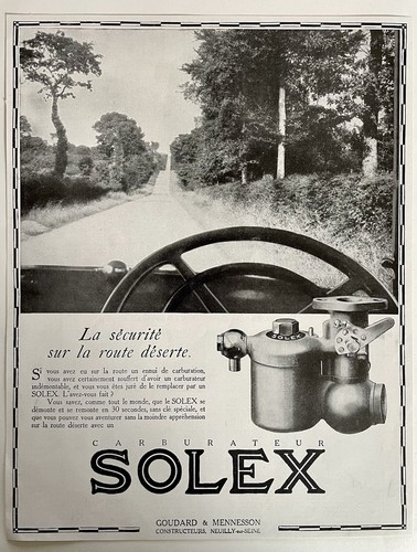 Affiche publicitaire vintage