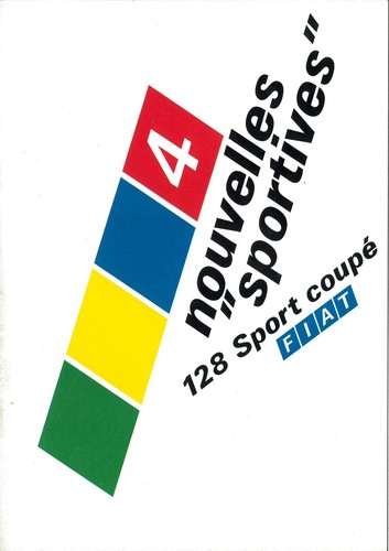 Catalogue brochure fiat 128 - brochure,