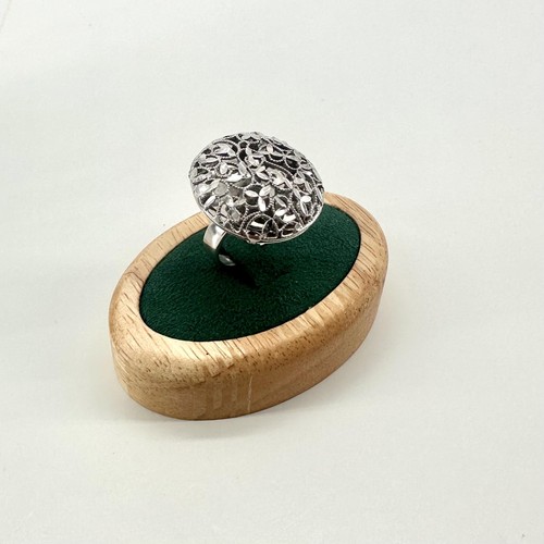 Bague ouverte argent motif - bague,