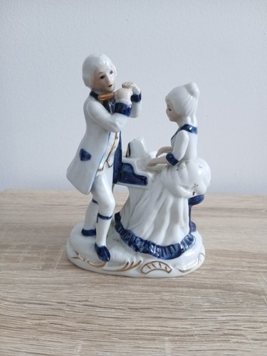 Figurine porcelaine style saxe - porcelaine,