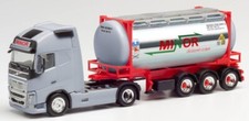HERPA - Camion avce porte container et container du transporteur MINOR – VOLV...