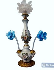 Ancienne lampe en céramique