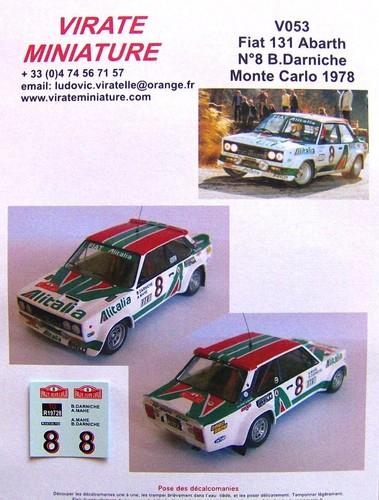 V053 fiat 131 - fiat, abarth