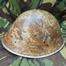 Original WW2 Britannique / Canadien Armée Mk3 Tortue Casque & Protection
