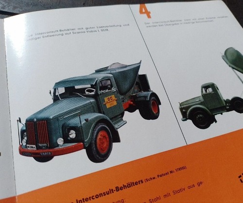 Brochure camion man - man, volvo