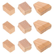  Lot de 3 accessoires pour archet de violon - Cales en bois pour violon,