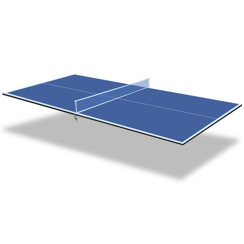 8ft blue foldable ping pong - foldable,