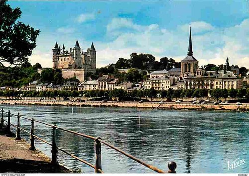 Carte postale saumur - -,