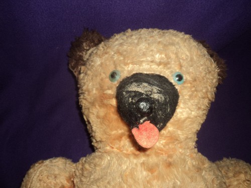 Ancien ours peluche - ancien,