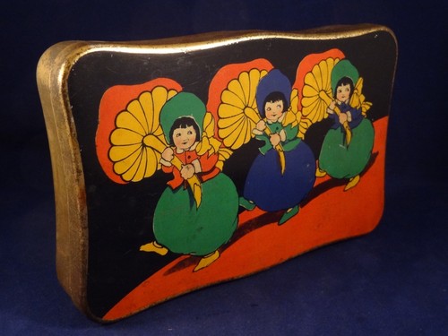 Ancienne boîte métal - , tôle