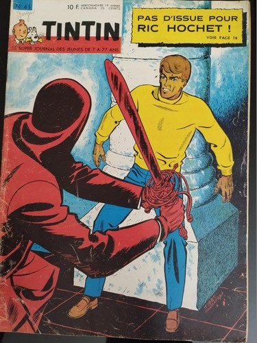 Tintin magazine 41 de - b)tintin,