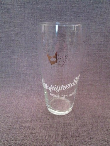 Verre bière publicitaire - verre,