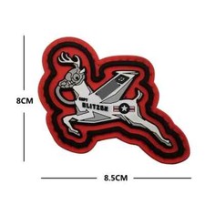 Patch  en PVC "3d" Tactical
