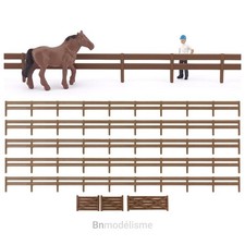 HO Clôture 2 Planches, 1/87