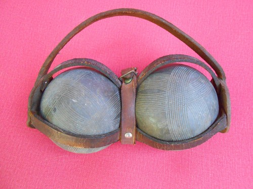 Antique pair french pétanque - antique,