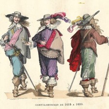 Gentilshommes de 1615 à 1630
