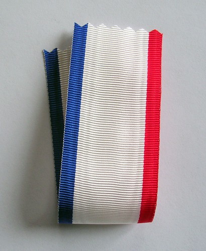 Ruban tricolore neuf cm x - tricolore,