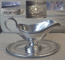 SAUCIERE EN MÉTAL ARGENTÉ