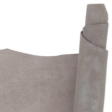 Peau de cuir de chèvre velours fantaisie - marbré TAUPE ARGENTÉ S65