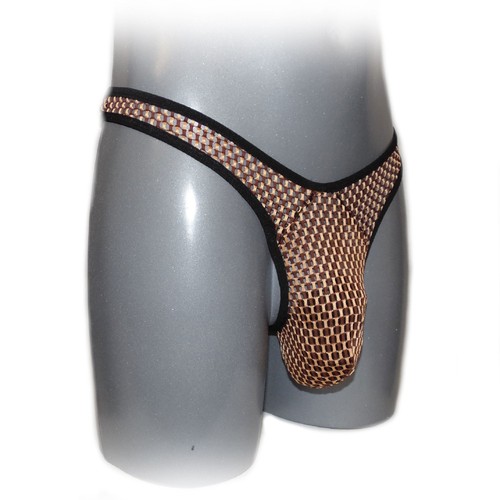 Tanga avec motif - , maille