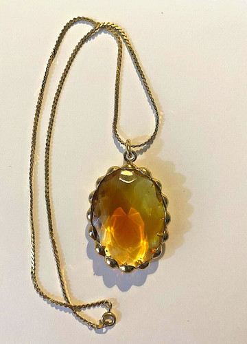 Vintage swarovski topaz - vintage,