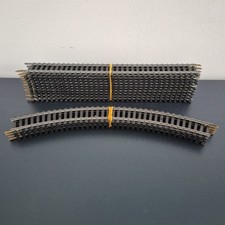 15x Jouef HO Rail Droit + Courbe Circuit Train Vintage Modelisme Ferroviaire