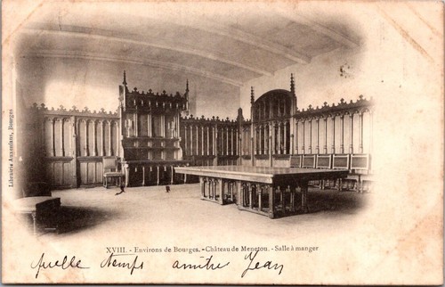 66672 cpa château de - cpa, 18