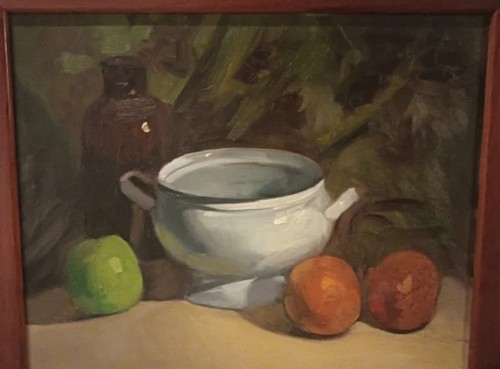 Tableau ancien huile - tableau,