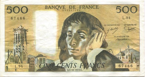 France billet 500 - france,,