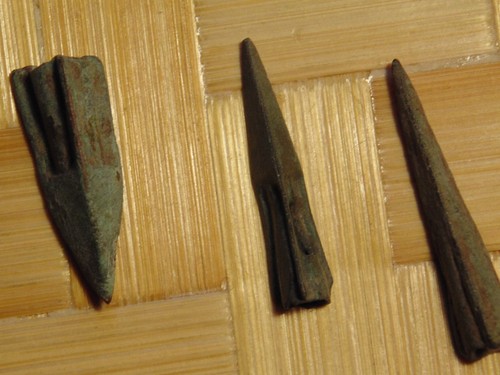 Lot anciennes pointes de - pointes,
