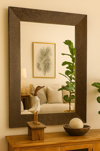 Miroir avec cadre en - miroir,