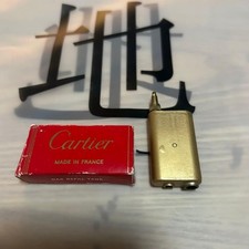Briquet à huile Cartier pièces détachées de réparation inutilisées...