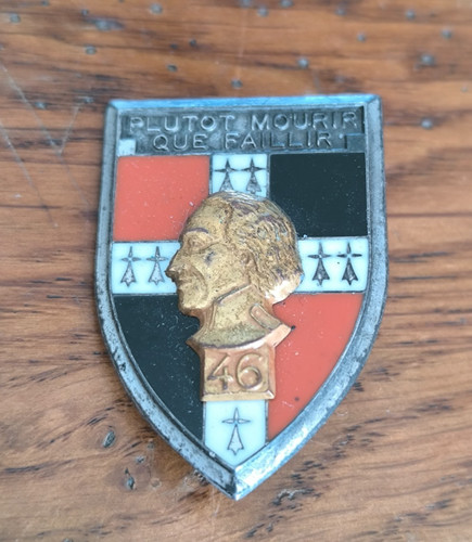 Insigne ri régiment - 46°,