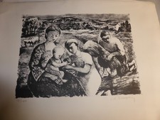 BELLE LITHOGRAPHIE ORIGINALE