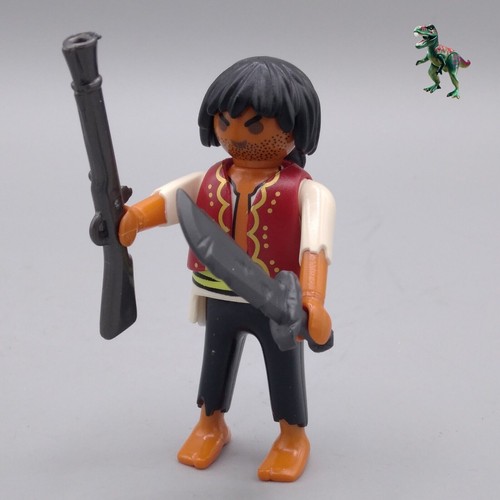 Playmobil figurine pirate - , noir