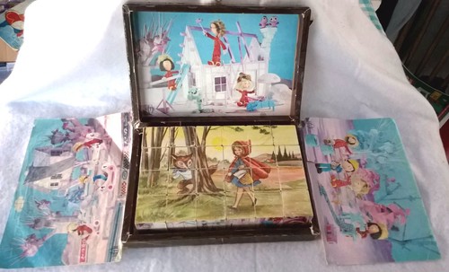 Boite cube puzzle ortf - boite,
