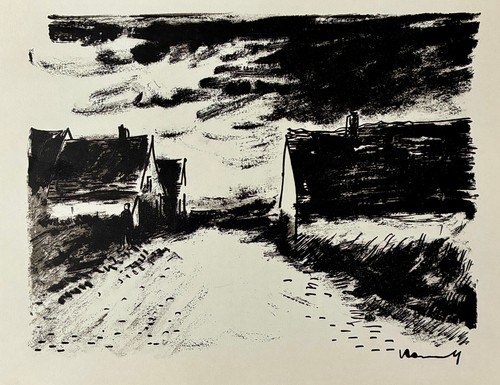 Lithographie maurice vlaminck - lithographie,