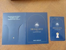 pass Disney Disneyland Paris clef hôtel Dream Castle + Porte Carte 2025 TTB