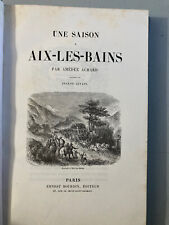 Livre Une Saison À Aix Les