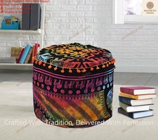 Mandala Indien Pouf Ottoman