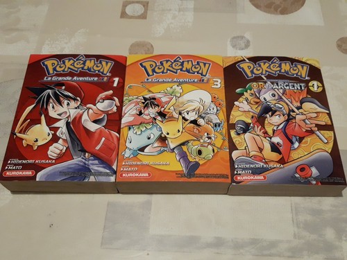 Lot mangas pokemon la - mangas,