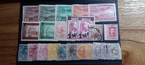 Timbres espagne 1900 1940 - timbres,