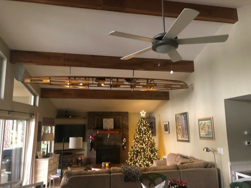 Kayak chandelier built - chandelier., from