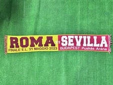 ÉCHARPE BUFANDA OFFIZIELL AS ROME SÉVILLE ULTRAS ECHARPE SCHAL MATCH PORTÉS