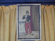 Fifre huile sur toile - le,
